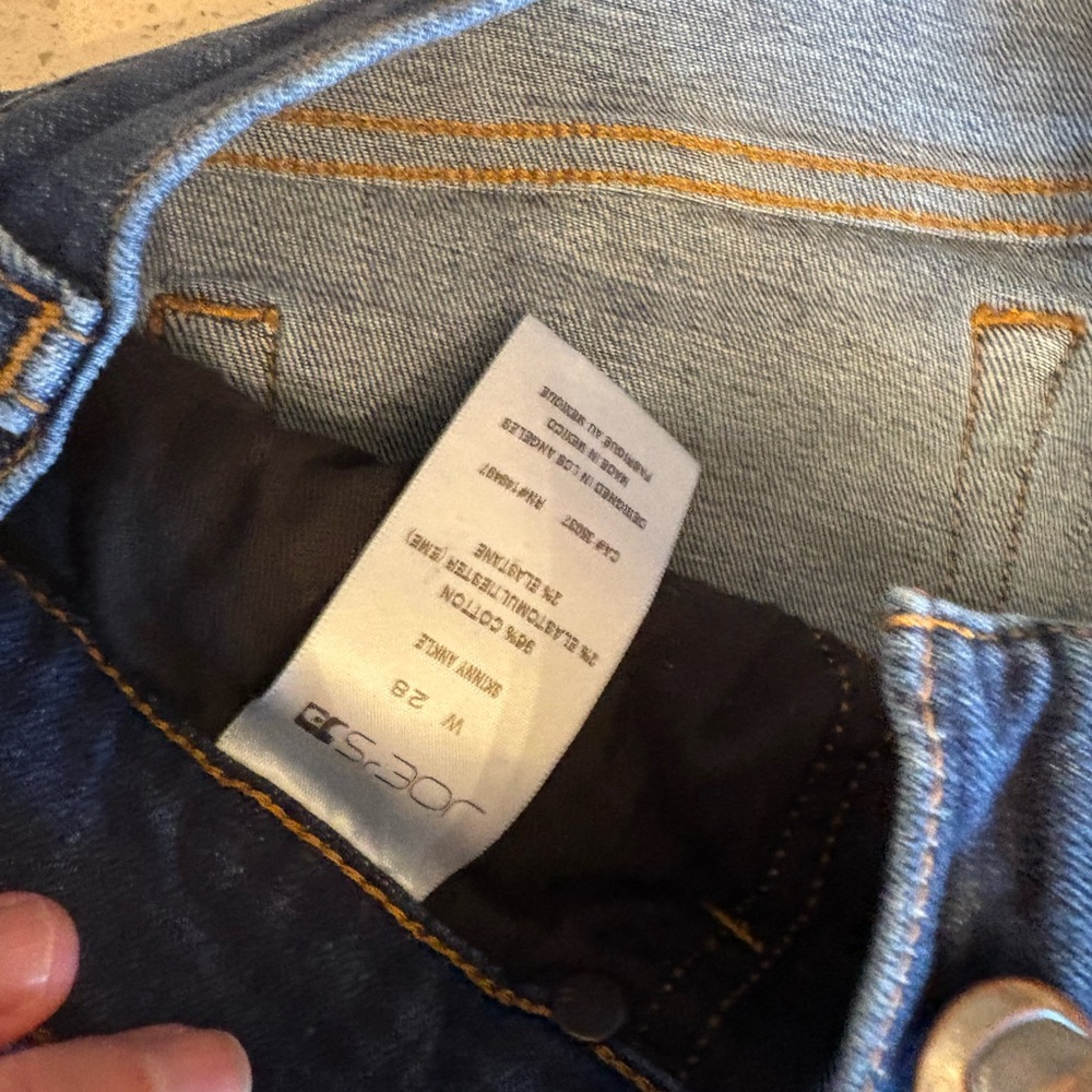 Joe’s Jeans Women's Skinny Jeans 28 - Picture 3 of 9